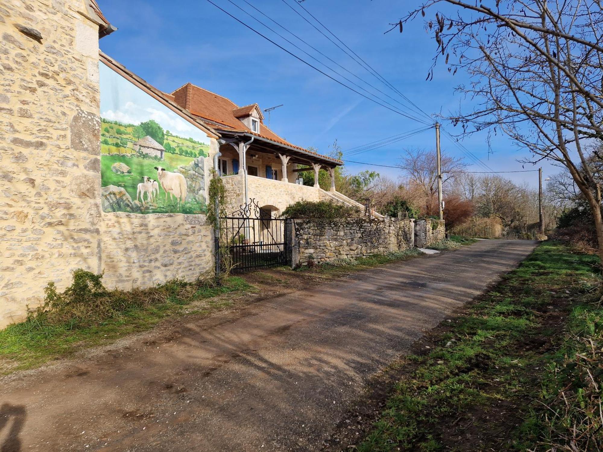 Maison Quercynoise En Pierre Concots ภายนอก รูปภาพ