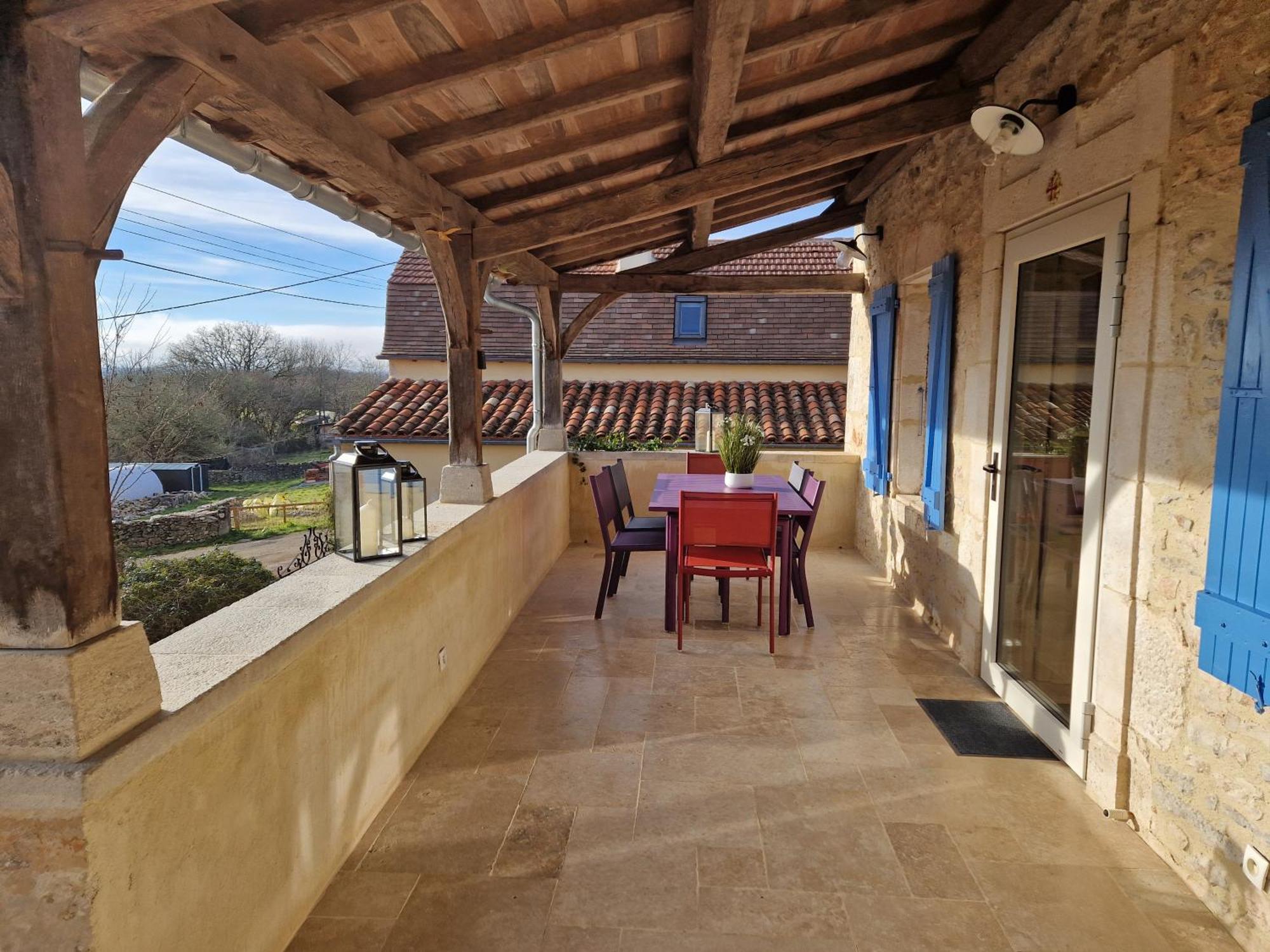 Maison Quercynoise En Pierre Concots ภายนอก รูปภาพ
