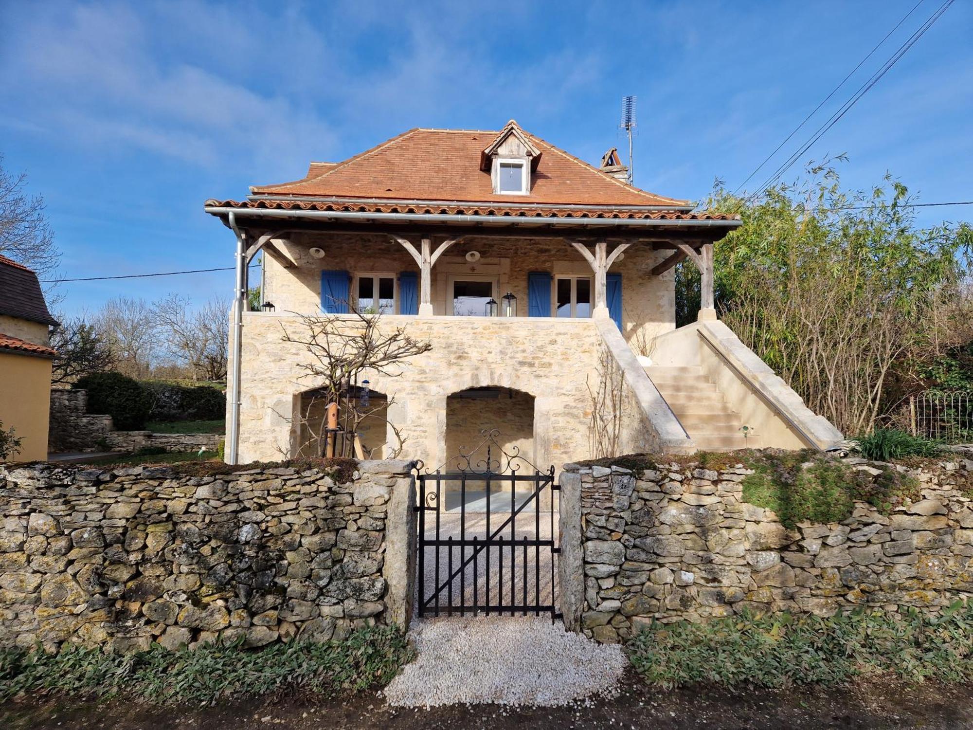 Maison Quercynoise En Pierre Concots ภายนอก รูปภาพ